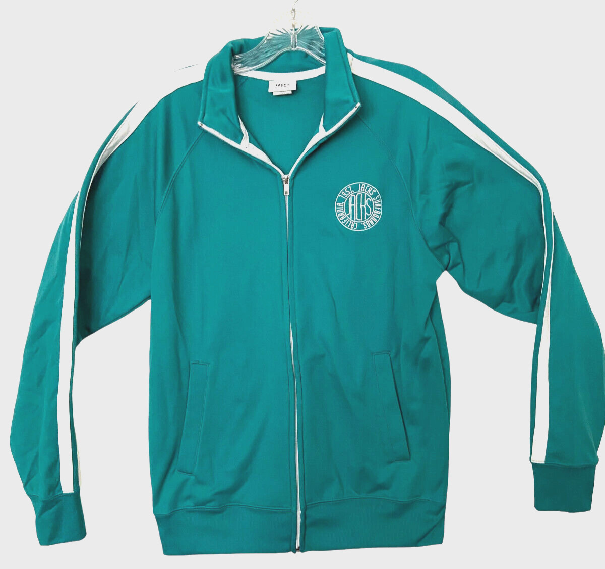 Jack's Surfboards California Beaches Full Zip Teal St… Gem