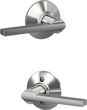 Schlage Latitude Door Lever, Hall  Closet Passage Lock - F10 LAT