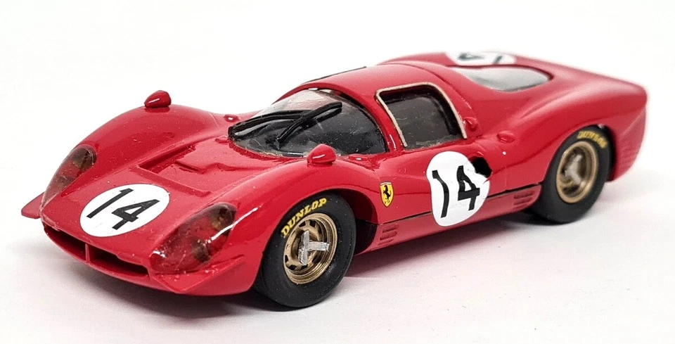 Dallari Modelli 1/43 Ferrari 330 P3 1000K Monza 1966 #14 White Metal Model Car - Image 3 of 4