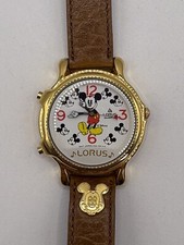 Vintage Lorus Mickey Mouse Watch Japan Unisex Disney V422