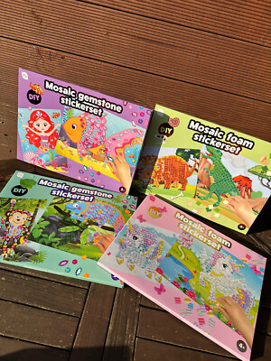 Mosaic Gemstone / Foam Stickerset / DIY Kreativset / 2er Bastelset Mosaiksteine