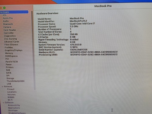 Apple MacBook Pro A1398 koniec 2013 Płyta główna Logic Board 820-3662-A i7 CPU 8GB - Zdjęcie 13 z 18