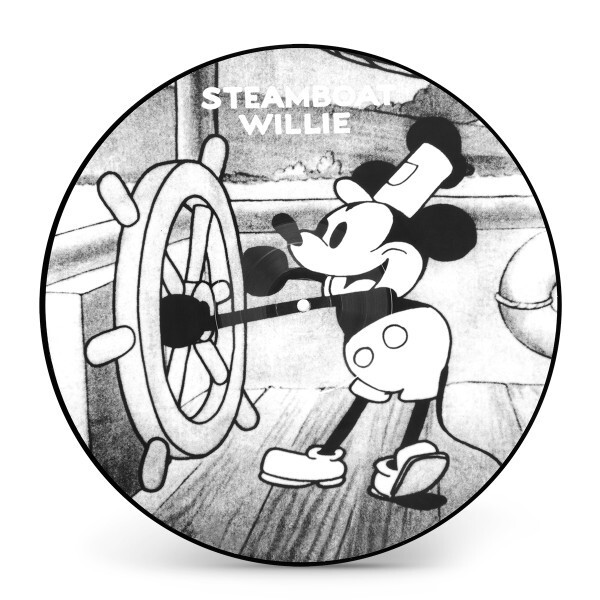 Disney ディズニー セル画 Fab 5 Steamboat Willie Disney's Steamboat Willie, Picture Vinyl Record, NEW | eBay