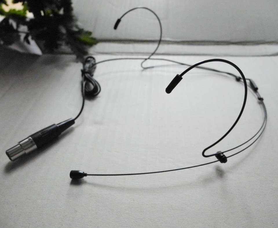 Pro Head Wearing Headset Microphone For Shure SLX ULX PGX KCX BLX - Foto 4