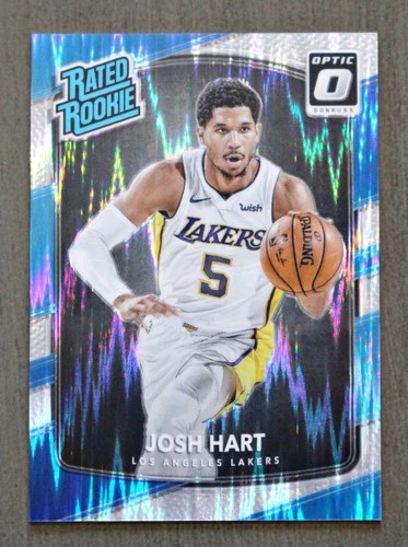 2017-18 DONRUSS OPTIC JOSH HART RATED ROOKIE SHOCK PRIZM RC #171 *NBA CHAMP*