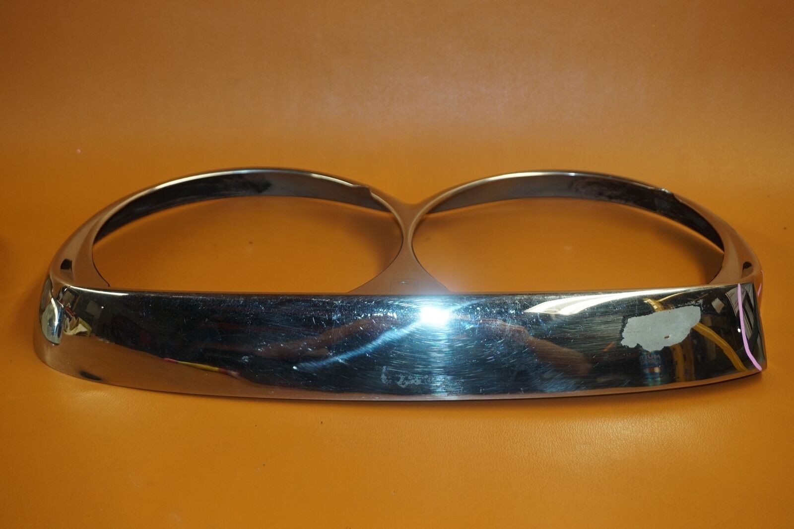 ROLLS ROYCE SILVER SHADOW HEADLIGHT BEZEL LEFT RIGHT CHROME COVER 1965-1980 OEM