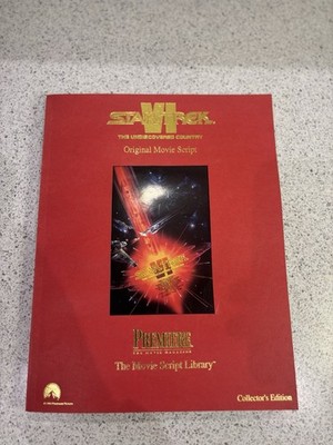 Star Trek VI: Das unentdeckte Land, Original Filmskript Taschenbuch 1994
