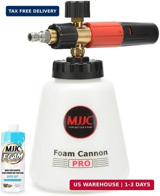 MJJC Foam Cannon Pro V2.0 (Thicker Snow Foam Technology) with 1/4 Inch Quick Con