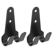 Air Brush Holder 2pcs Wall Mounted Air Brush Stand Spray Gun Hook Iron Bracket