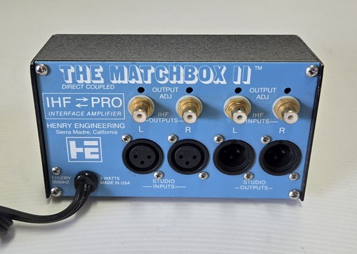 Henry Engineering The Matchbox II Direct Coupled IHF-Pro Interface Amplifier