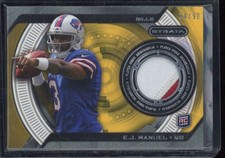 2013 Topps Strata E.J. Manuel #SR-EJM /90 Jersey 2 colors Football