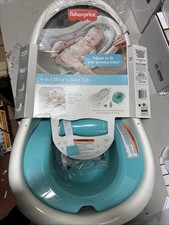 Fisher-Price 4-In-1 Sling 'N Seat Bath Tub, Pacific Pebble