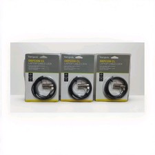Targus DEFCON CL Laptop Cable Locks Lot of 3 Combination Security Locks NEW