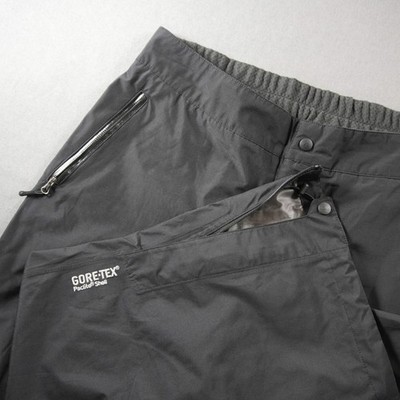Marmot Gore-Tex Paclite Shell Waterproof Men Pants L 33x32 Black Tech