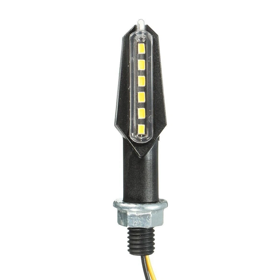 1 Pair Motorcycles Motocross Scooters Turn Signal Corner Light 9 LEDs Decoration — 第 4/4 张图片