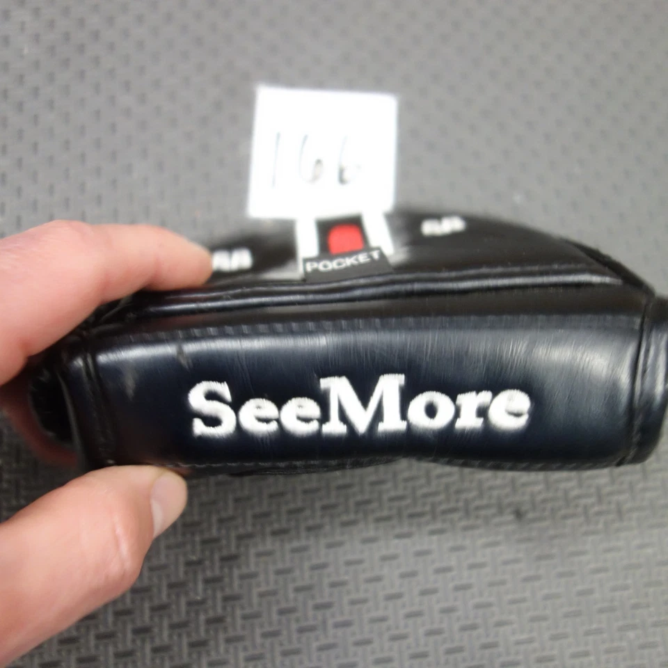 SEEMORE SB Bolsillo Mazo Putter Cabeza Cubierta Envío Rápido 251107 Magnético Foto 4 de 4