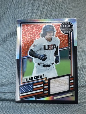 2026 Panini USA Stars & Stripes Dylan Crews Game Worn Patch | eBay