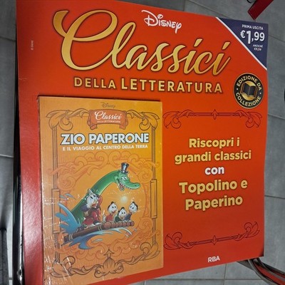 PRIMA USCITA N°1 ZIO PAPERONE E IL VIAGGIO AL CENTRO DELLA TERRA DISNEY RBA 2026