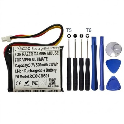 Battery For RAZER VIPER ULTIMATE RC30-030501 & DEATHADDER V2 PRO RZ01-0335
