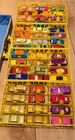 MATCHBOX LESNEY MATTEL 1-75 JOBLOT DIECAST TOY CARS + CARRY CASE VW LINCOLN ETC