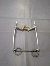 Vintage Western Horse Bit With Copper Roller ...