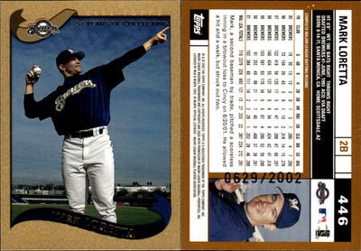 2002 Topps Series 2 - Gold Parallels /2002 (#366-719) ~ Choose Your Card