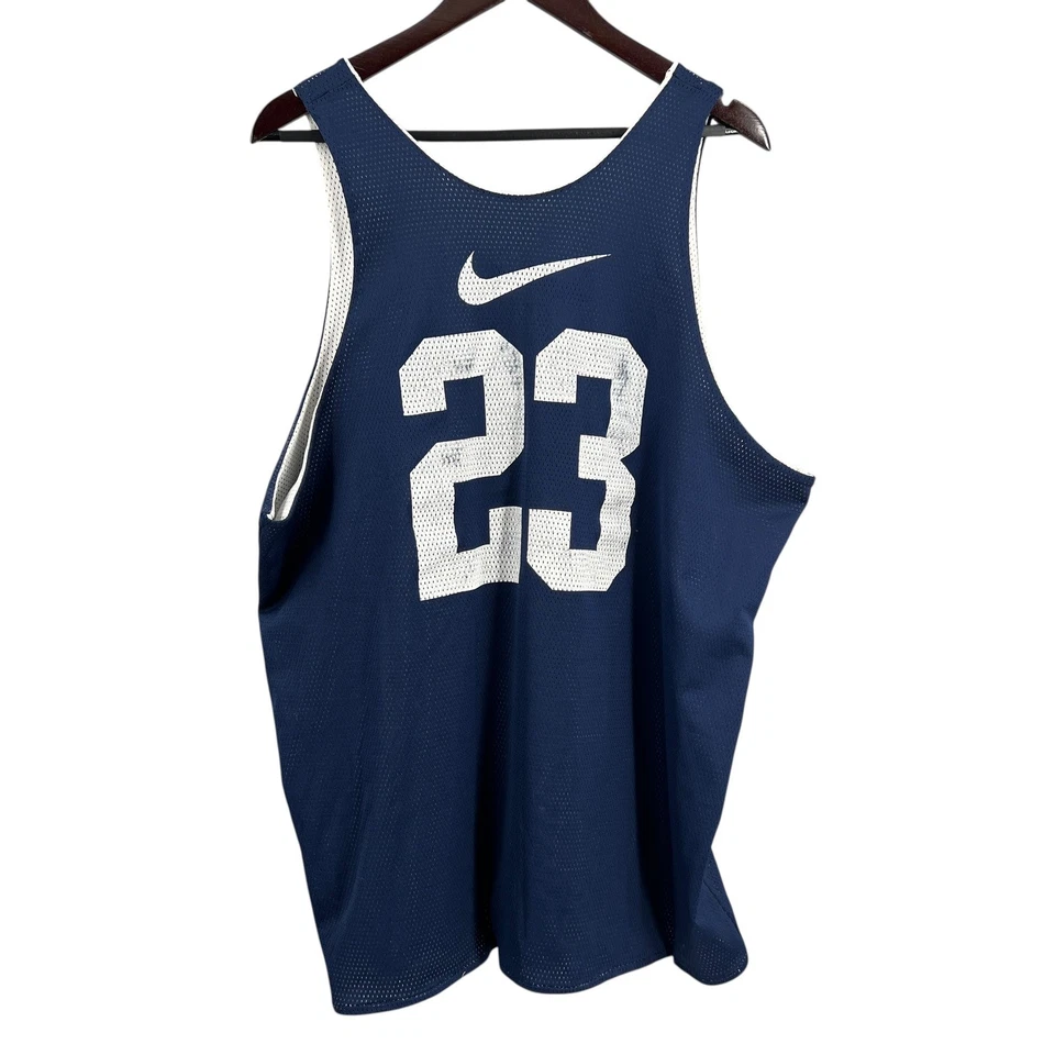 Vintage Nike League Reversible Basketball Jersey #23 XXL Made in USA - Image 4 of 4