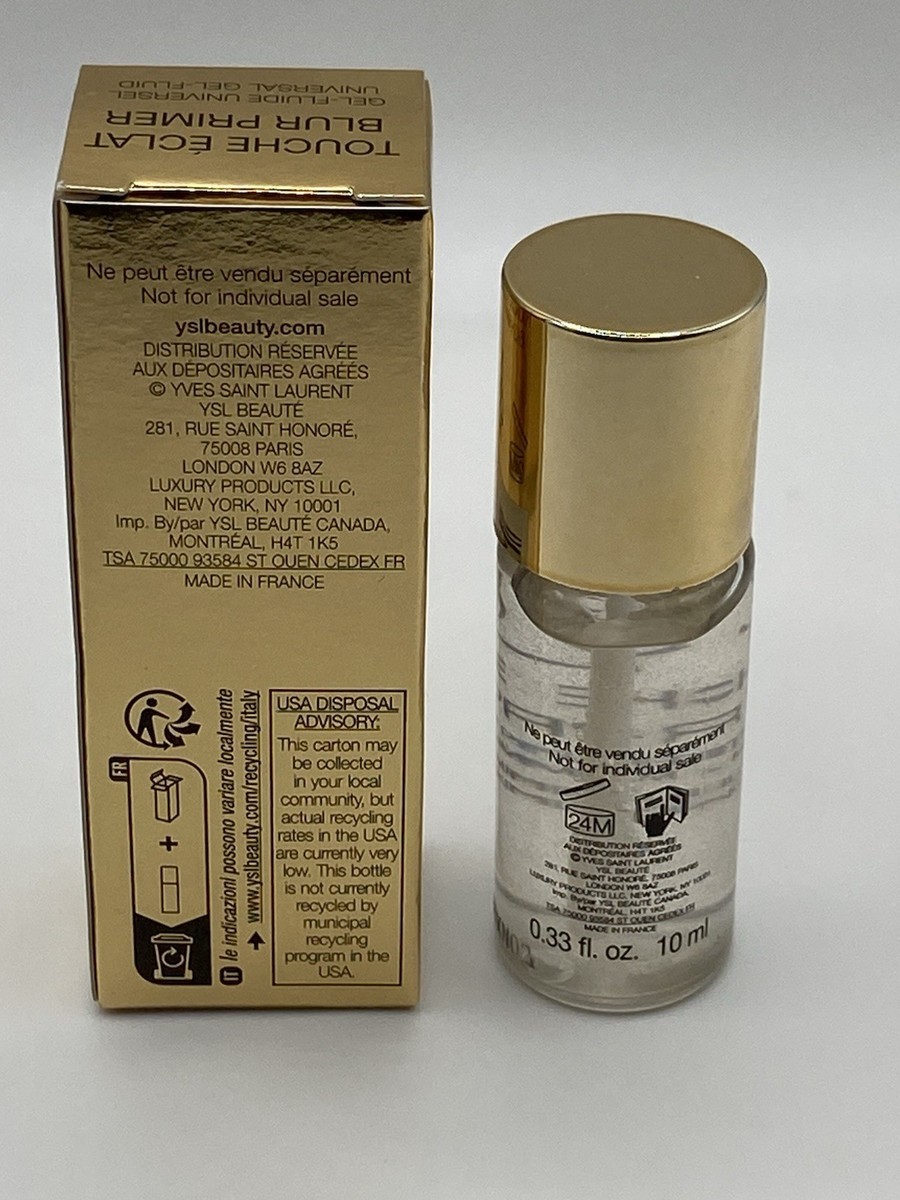 Yves Saint Laurent • YSL Touche Eclat Blur Primer Universal Gel  .33oz, 10ml View 2