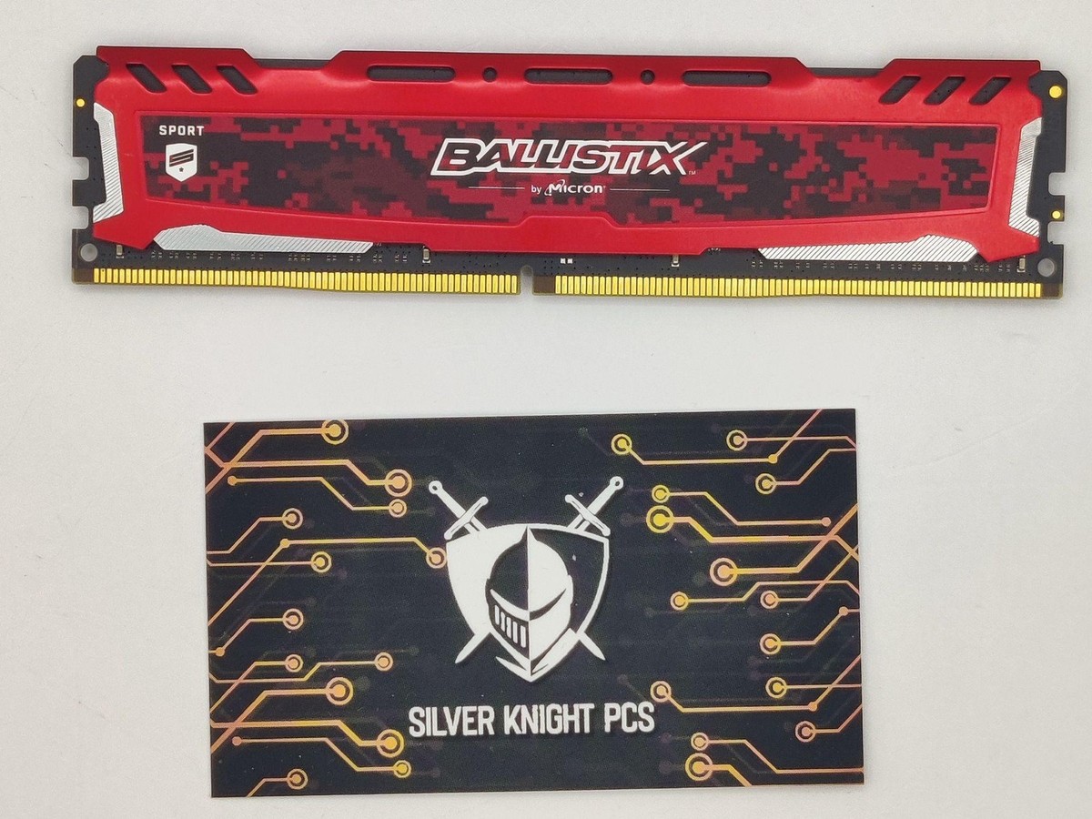 Ballistix Sport Red *Single Stick* 8GB BLS8G4D240FSE DDR4-2400 1.2