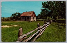 Theodore Roosevelt's Cabin ND 1972 Vintage Postcard TS-304