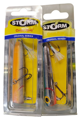 Original Series Storm Chug Bugs Tennessee Shad, And The Rollin' Silver Blue Back