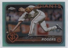 2024 Topps Chrome Update Aqua Refractor 130/199 Tyler Rogers #USC112 14lt