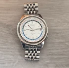 Seiko World Time Automatic Watch 6117-6010 Vintage Watch 38mm Ticking