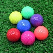 Colored Golf Balls 8pcs Practice Mini Balls for Golf,Novelty Bright Miniature...