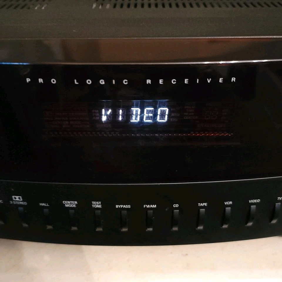 RCA RV-9968A Surround Sound Pro Logic Receiver TESTED Working Condition - Image 3 of 4