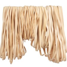 Rubber Bands Assorted Sizes 0.5lbs 4 sizes large rubber bands heavy Beige