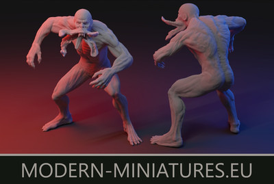 Modern Miniatures.eu Bloodsucker Monster x1 Figure Spectre Zona Alfa Stalker 3D