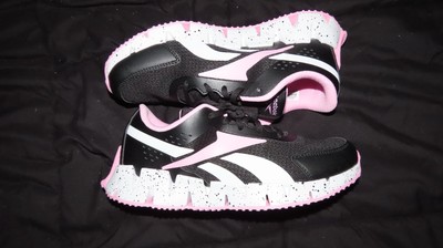 RARE Reebok Zig Dynamica 2.0 - Women s 8 - Deadstock colorway - BLACK/PINK/WHITE