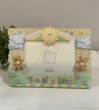 Russ Baby Pastel Bear Star Sun  Two Of A Kind  Photo Picture Frame 4  X 6  