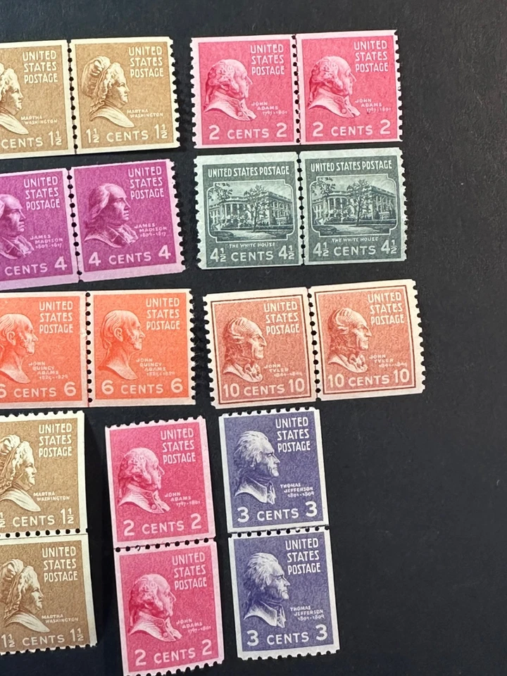 Pares de línea conjunta Scott # 839 - 851 MNH 2026 valor de catálogo Scott $ 139,90 Foto 4 de 4