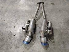 Local Pickup Only Dual Muffler Burn Tip Axle Back Exhaust for 2005 Nissan 350Z