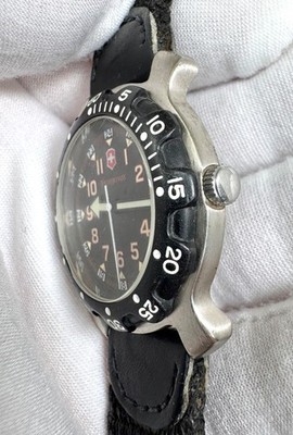 1998 Victorinox Swiss Army Sportline M.L Award Black Dial Men's