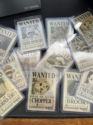 One Piece Toei Animation CCG Variety Wanted Poster Cards