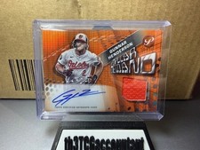 2025 Gunnar Henderson Topps Pristine Popular Demand Auto Relic Orange /25