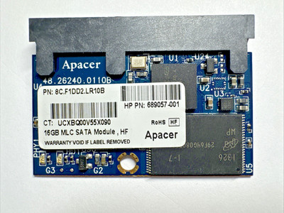 Apacer 16GB SSD MLC SATA Module 8C.F1DD2.LR10B (Lot of 14)
