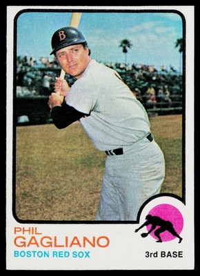 1973 Topps SET-BREAK #69 Phil Gagliano EX or Better, (HUCK'S)