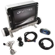 Control, United Spa Controls C5B, 4kW, w/T7S, Pressure Switch : CB117P