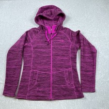 The North Face Fleece Jacket Women s Small Full Zipper Hooded Outdoor Classic
