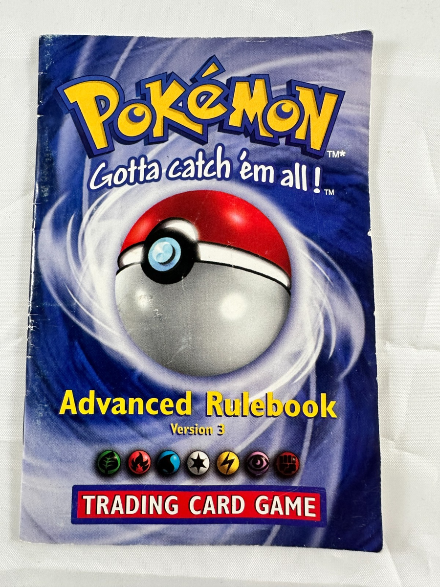 Pokemon Trading Card Game Rulebook Version 3 | eBay