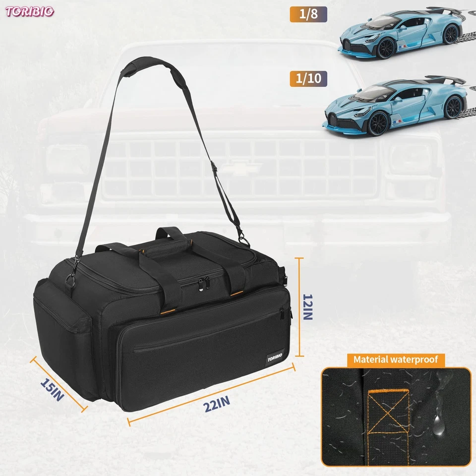 Storage Bag for 1/8 & 1/10 RC Car, Water-resistant Carrying Case With Bottom ... - Image 2 of 4